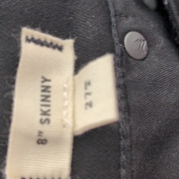 Madewell black skinny jeans Size 27 - Picture 5 of 6